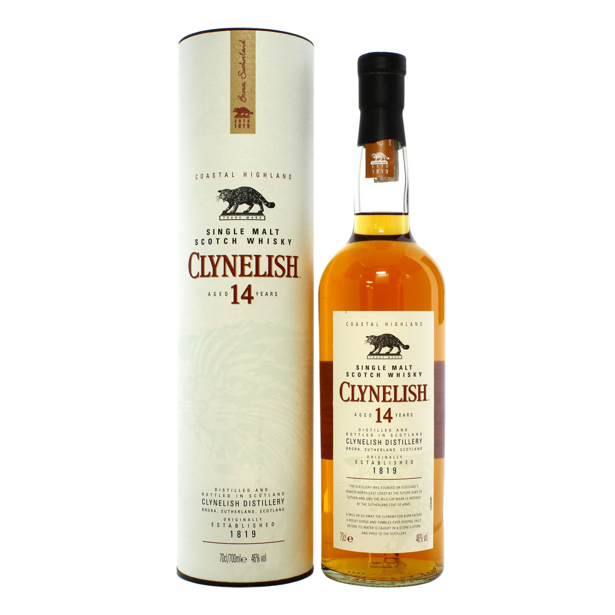 Clynelish Single Malt Whisky 14YO 70cl – The Wembley Store